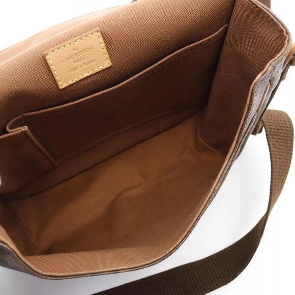 LOUIS VUITTON Messenger PM Bosphore Shoulder Bag M40106 Monogram Brown Used LV - Picture 6 of 13